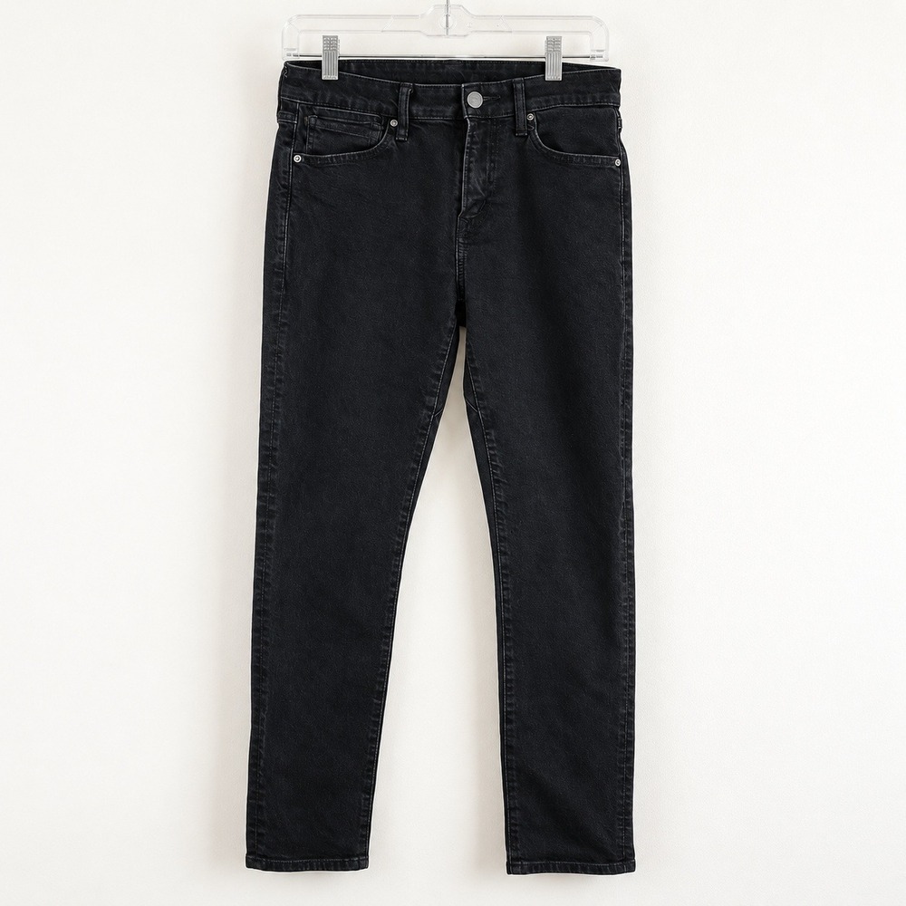 American Eagle Airflex+ Athletic Skinny Jeans Mens 30x30 Black Stretch Denim